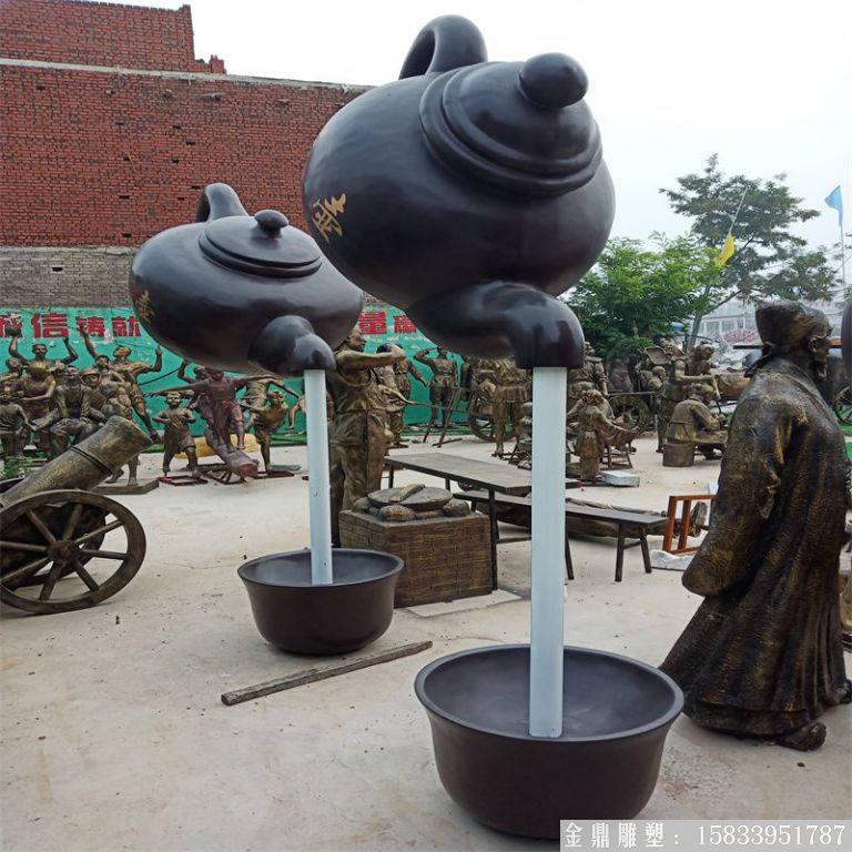 茶園玻璃鋼懸浮天壺，茶社天壺廠家供應(yīng) 廠家